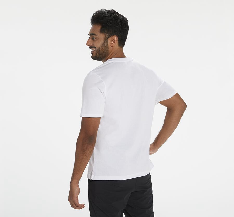 Camisa Hoka One One Masculino Branco - Brand - 132-JIOQXB